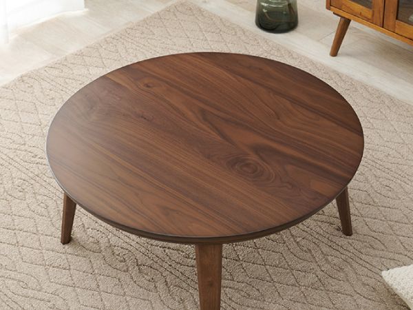 おしゃれなブラウンのこたつテーブル『ティーパ』