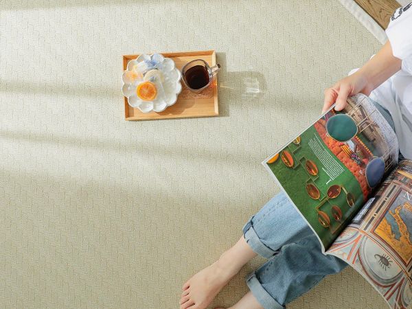 おしゃれなインド綿ラグ『アランタ』