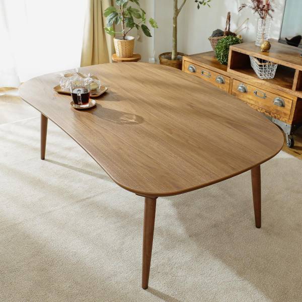ユニークデザインのこたつテーブル『ラドル』
