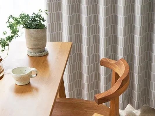 北欧風のおしゃれなカーテン