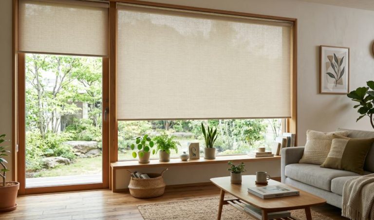 断熱効果のあるロールスクリーン