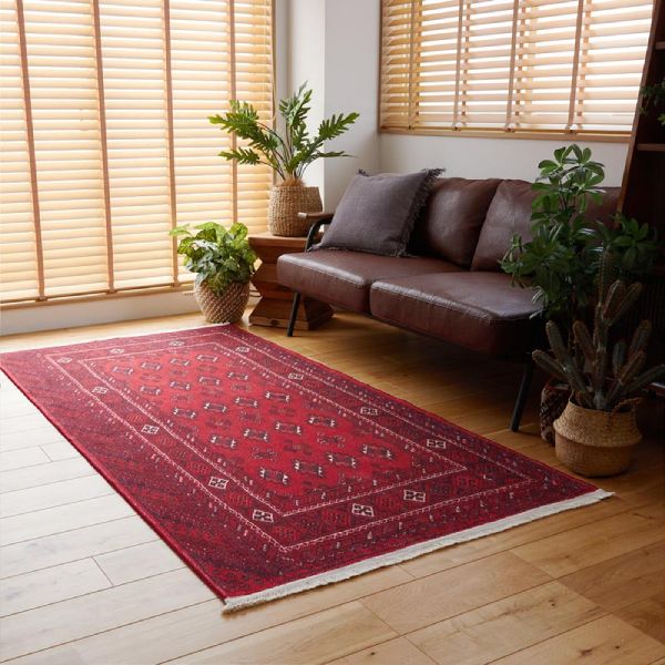 プリントトライバルラグ