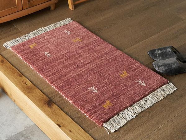 ギャッベの玄関マット『イロハ』