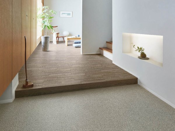 土足対応のクッションフロア