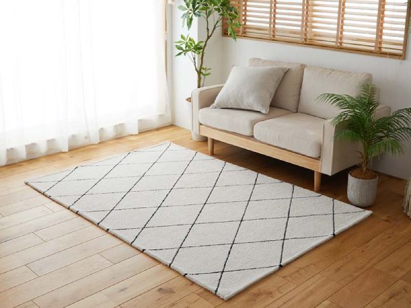 おしゃれなモロッカン風ラグ『ロンバス』