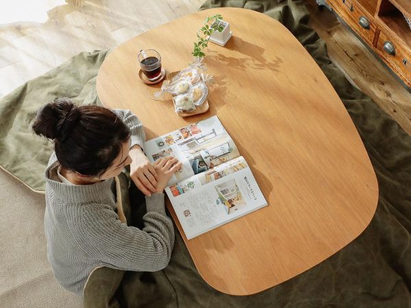 おしゃれなこたつテーブル『ラードル』