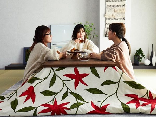 シビラのこたつ布団はインテリアに馴染みやすいデザイン