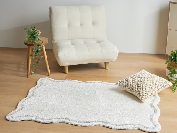 100×140cmのラグ『プティモ』