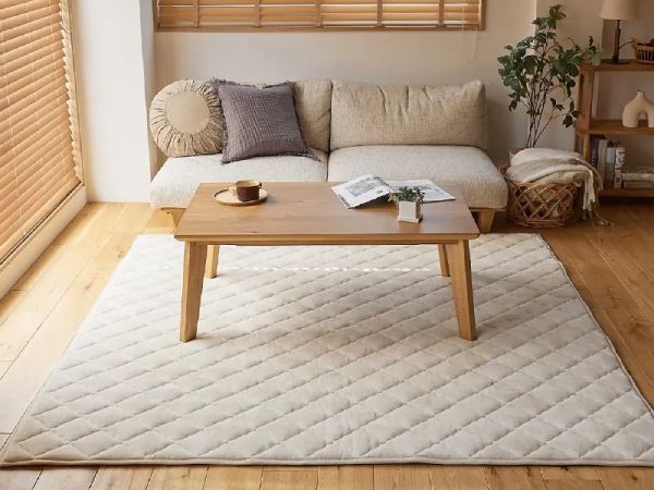 オールシーズン使用できるこたつ『アモス』120cm